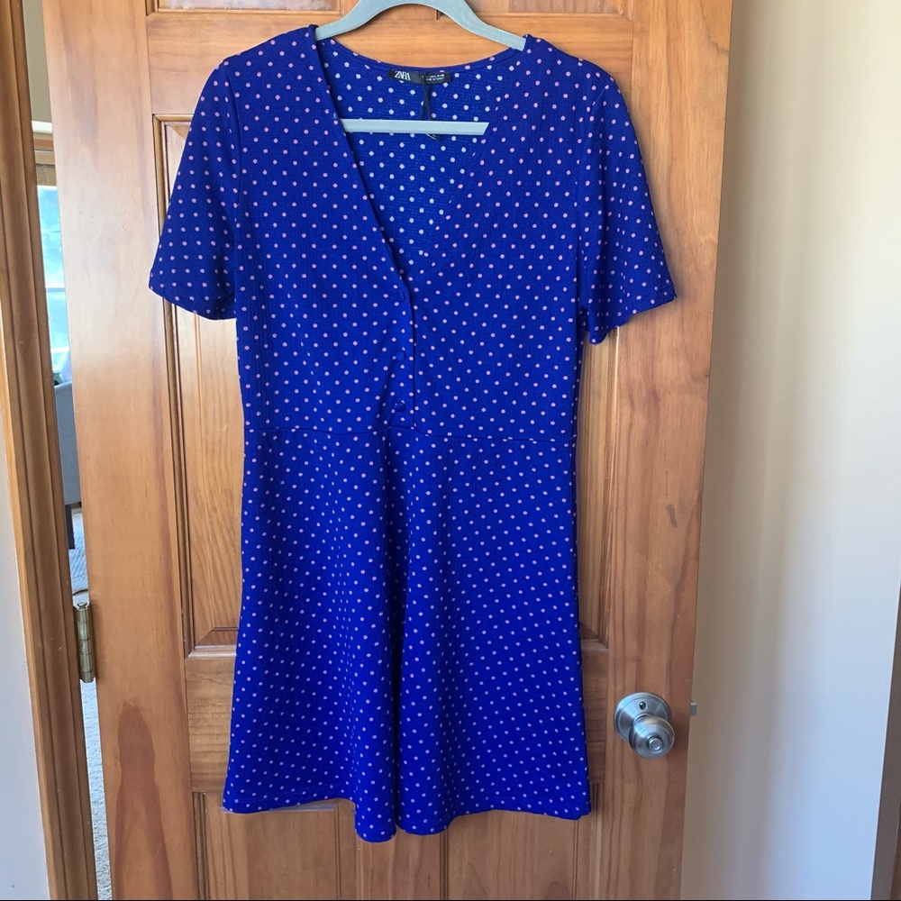 ZARA Polka-Dotted Dress